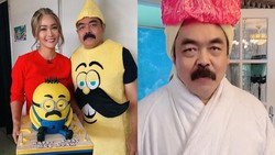 Intip 9 Aksi Adam Suami Inul Daratista Pakai Kostum Nyeleneh Bikin Ngakak