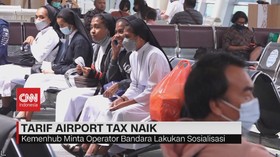 VIDEO: Kenaikan Biaya Layanan Penumpang Pesawat
