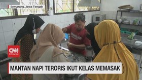 VIDEO: Mantan Napi Teroris Ikut Kelas Memasak