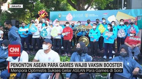 VIDEO: Penonton Asean Para Games Wajib Vaksin Booster