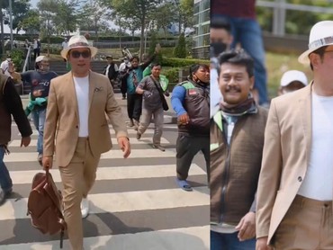 img-title 7 Gaya Kocak Ridwan Kamil Tampil di Citayam Fashion Week Bareng Para Ojol