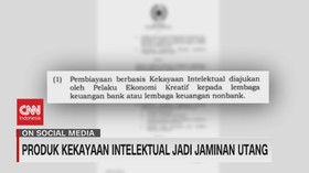 VIDEO: Produk Kekayaan Intelektual Jadi Jaminan Utang