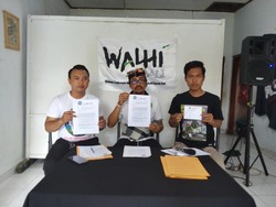Desa Intaran-Walhi Pertanyakan soal Pemipaan di Mangrove Sebelum G20