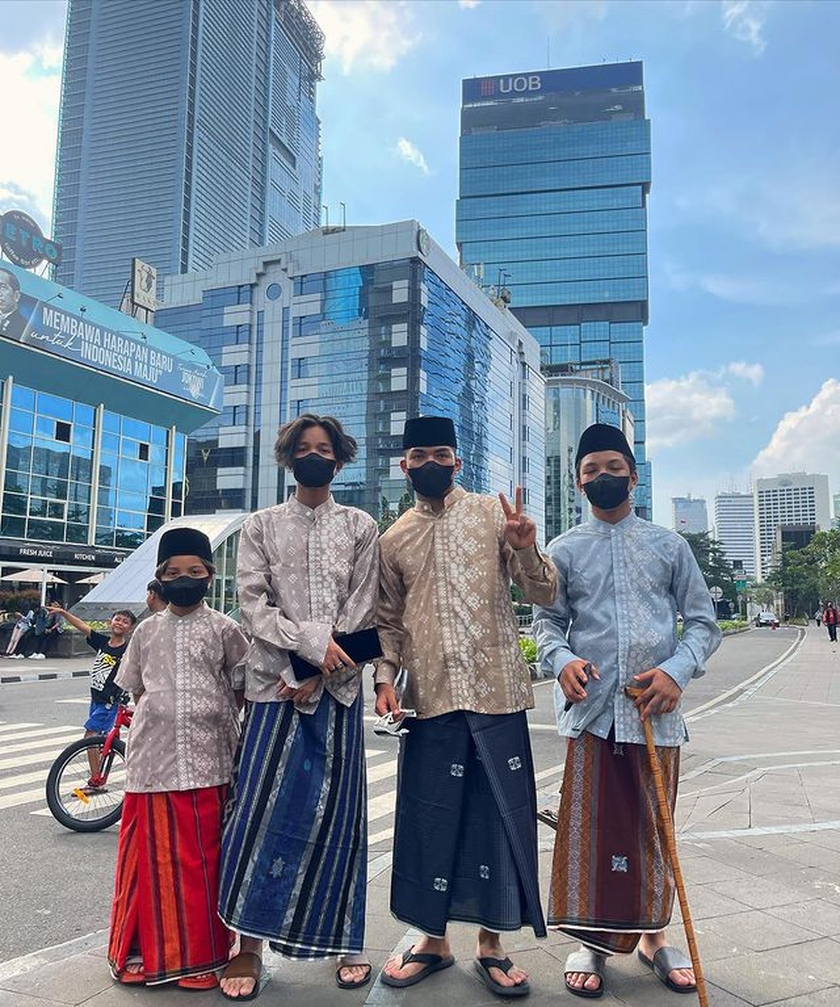 Gen Halilintar di Citayam Fashion Week