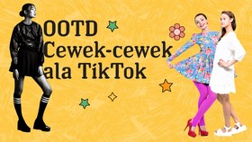 INFOGRAFIS: Mamba, Seblak dan OOTD Cewek-cewek ala TikTok