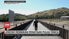 VIDEO: Jokowi Resmikan Penataan Kawasan Wisata Pulau Rinca