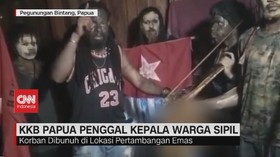 VIDEO: KKB Papua Penggal Kepala Warga Sipil