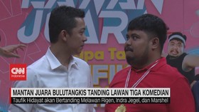 VIDEO: Mantan Juara Bulutangkis Tanding Lawan Tiga Komedian
