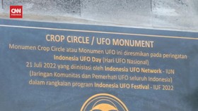 VIDEO: Monumen UFO Pertama Di Indonesia Diresmikan di Sleman