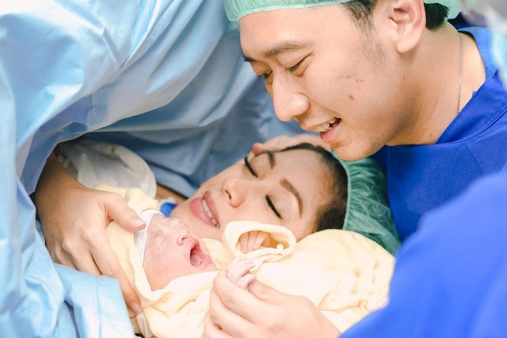 Aliya Rajasa melahirkan anak keempat