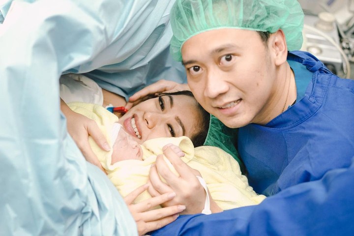 Aliya Rajasa melahirkan anak keempat