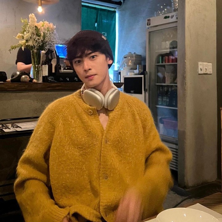 <p>Dengan visualnya yang memukau, ternyata pria kelahiran 25 tahun silam ini tak pernah dipuji oleh ibundanya, lho.(Foto: Instagram @eunwo.o_c)<br /><br /><br /></p>