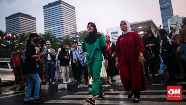 Citayam Fashion Week Pindah ke Zebra Cross Lain, Tak Ada Petugas Jaga