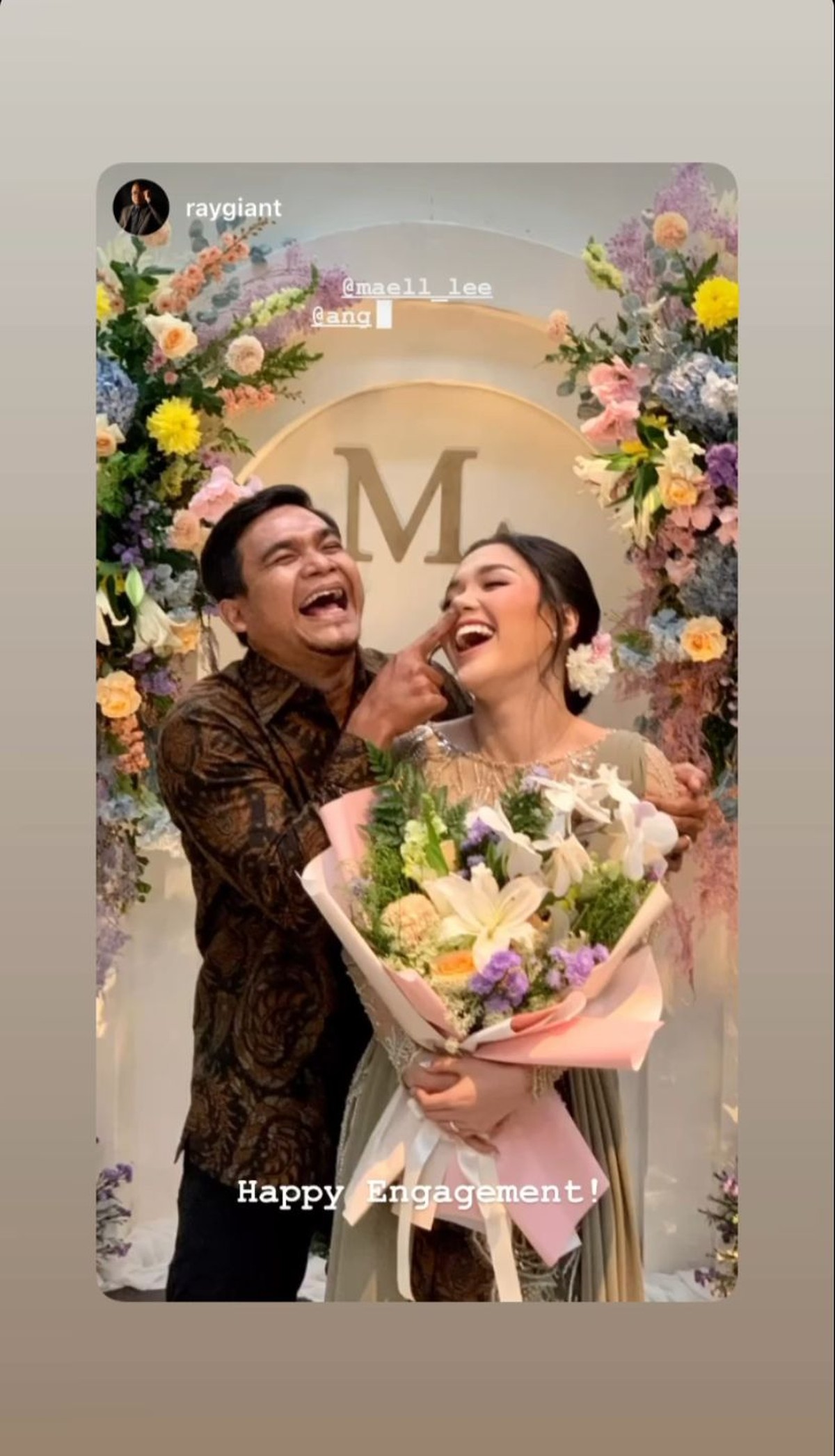 Maell Lee dan Anggita Oktaviani
