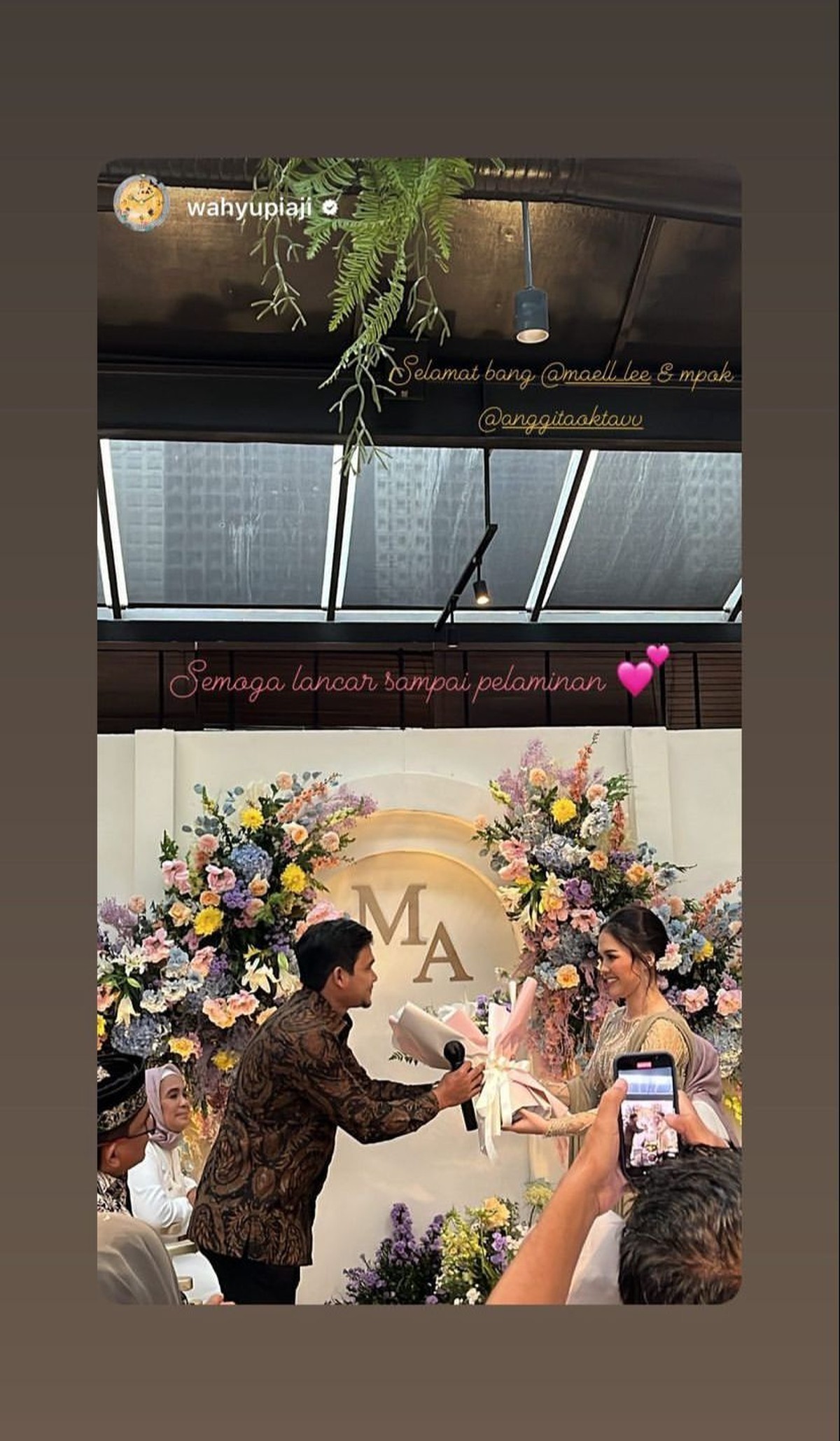 Maell Lee dan Anggita Oktaviani