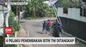 VIDEO: 4 Pelaku Penembakan Istri TNI Ditangkap