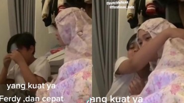 Video Ferdi Anak Sule Nangis Sesenggukan Viral Disebut Kangen Nathalie