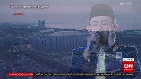 VIDEO: Kumandang Adzan Pertama di Jakarta International Stadium