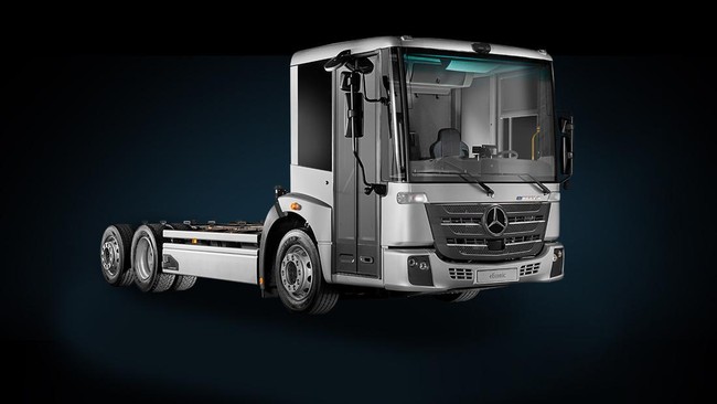 Setelah merilis eActros, Daimler Truck mulai memproduksi model truk listrik kedua, eEconic, yang bakal digunakan perusahaan pembuangan limbah di Denmark.
