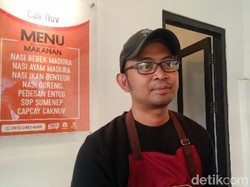 ASN Majalengka Kurang Tidur Demi Nyambi Jualan Nasi Bebek Madura