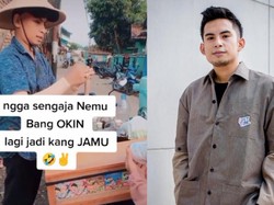 Mirip Niko Al Hakim, Penjual Jamu Ini Curi Perhatian Netizen
