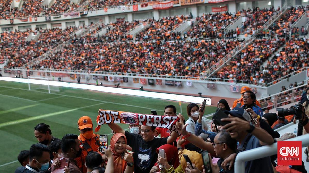 Persija Siap Gelar Big Match di JIS Usai Sah Jadi Kandang