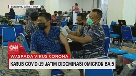 VIDEO: Kasus Covid-19 Jatim Didominasi Omicron BA.5