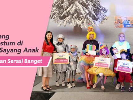Kompak dan Serasi Banget, Ini Pemenang Parade Kostum di HaiBunda Sayang Anak