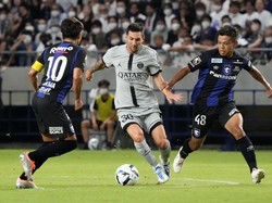 PSG Vs Gamba Osaka: Les Parisiens Menang 6-2, Trio MNM Bikin Gol