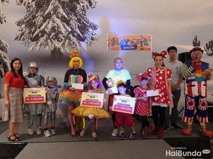 7 Potret Heboh Parade Kostum HaiBunda Sayang Anak Rayakan Hari Anak Nasional 2022
