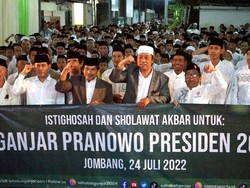 Santri & Ulama di Jombang Doakan Ganjar Jadi Presiden di 2024