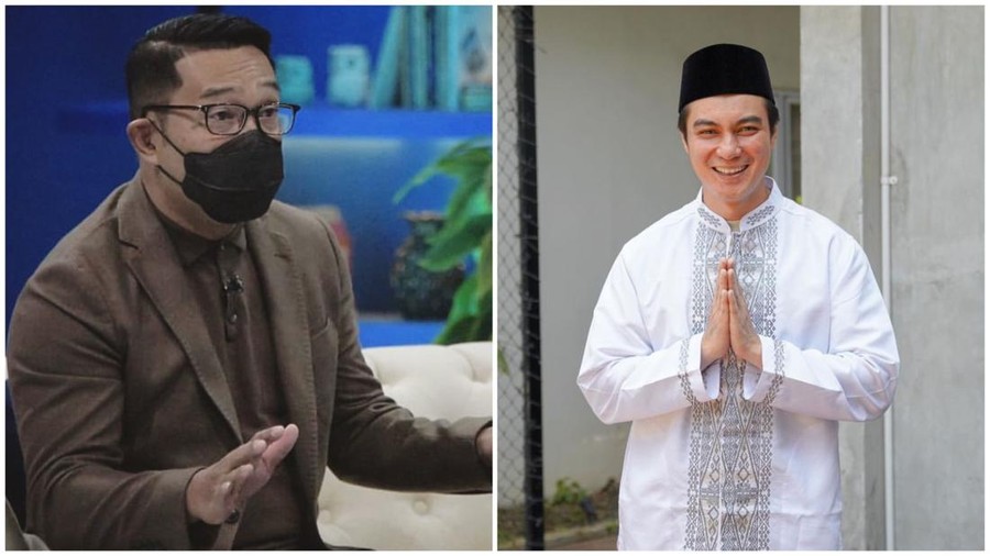 Ridwan Kamil dan Baim Wong