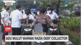 VIDEO: Adu Mulut Warnai Razia Debt Collectror