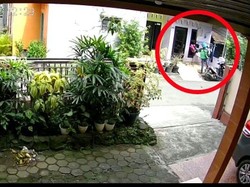Aksi Maling Celana Dalam Wanita di Kaliwungu Kudus Terekam CCTV