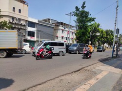 Kondisi Lalin di Kota Tua DKI Saat Jl Ketumbar-Lada Jadi Jalur Pedestrian