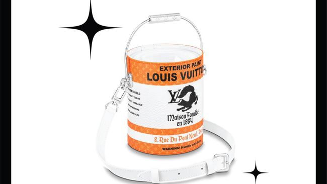 Louis Vuitton's £1,980 'Paint Can Bag' from Virgil Abloh's final collection  leaves netizens perplexed