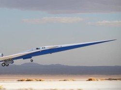 Penampakan Pesawat Canggih Supersonik Eksperimental X-59 NASA