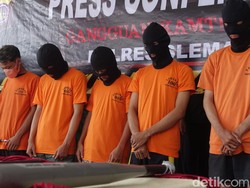 Polisi Tetapkan 5 Tersangka Keributan Suporter di Sleman