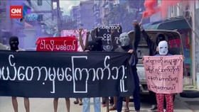 VIDEO: Warga Myanmar Demo Eksekusi Mati 4 Aktivis oleh Junta Militer