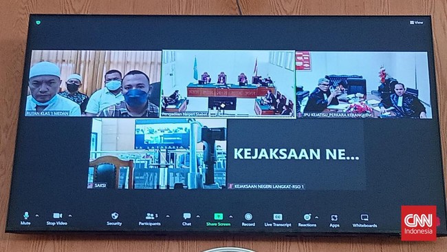 Kejari Langkat tidak mengajukan banding atas putusan ringan kasus penyiksaan penghuni kerangkeng milik Bupati Langkat Terbit Rencana Peranginangin.