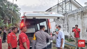Jenazah Brigadir J Tiba di RSUD Sungai Bahar untuk Diautopsi Ulang