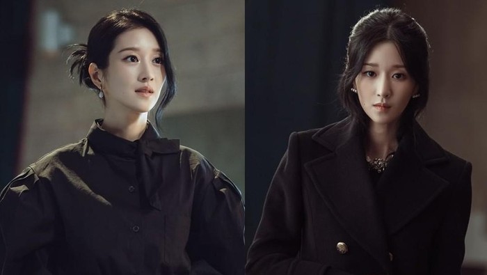 Menggambarkan 'cewek mamba' banget, So Yea Ji sering banget pakai outfit serba hitam, baik blouse maupun blazer. Nah, outfit ini memang pas banget seperti karakter Le La El yang siap untuk balas dendam./ Foto: instagram.com/tvn.eve