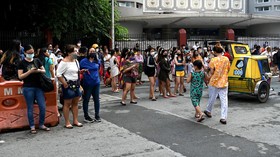 Transportasi Kereta di Manila Lumpuh Imbas Gempa Filipina M 7,3