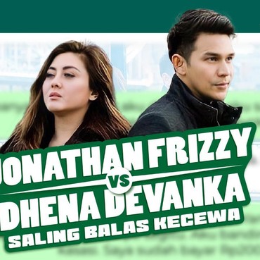 Infografis: Jonathan Frizzy VS Dhena Devanka, Saling Balas Kecewa