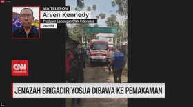VIDEO: Jenazah Brigadir Yosua Dibawa ke Pemakaman