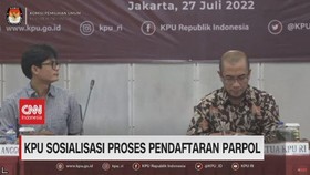 VIDEO: KPU Sosialisasi Proses Pendaftaran Parpol