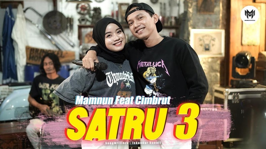 Mamnun Ft. Cimbrut Lirik Lagu Satru 3 (Kok Gething Aku) - Mamnun Ft. Cimbrut