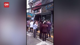 VIDEO: Warga Berhamburan Saat Gempa M 7,1 Guncang Filipina