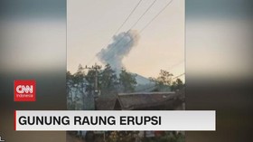VIDEO: Gunung Raung Erupsi, Kabupaten Jember Diguyur Hujan Abu