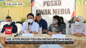 VIDEO: Hasil Autopsi Brigadir Yosua Bisa Diketahui Setelah 4-8 Minggu